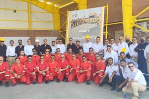 روز ایمنی و آتش نشانی در پالایشگاه نفت سنگین قشم با حضور کارکنان